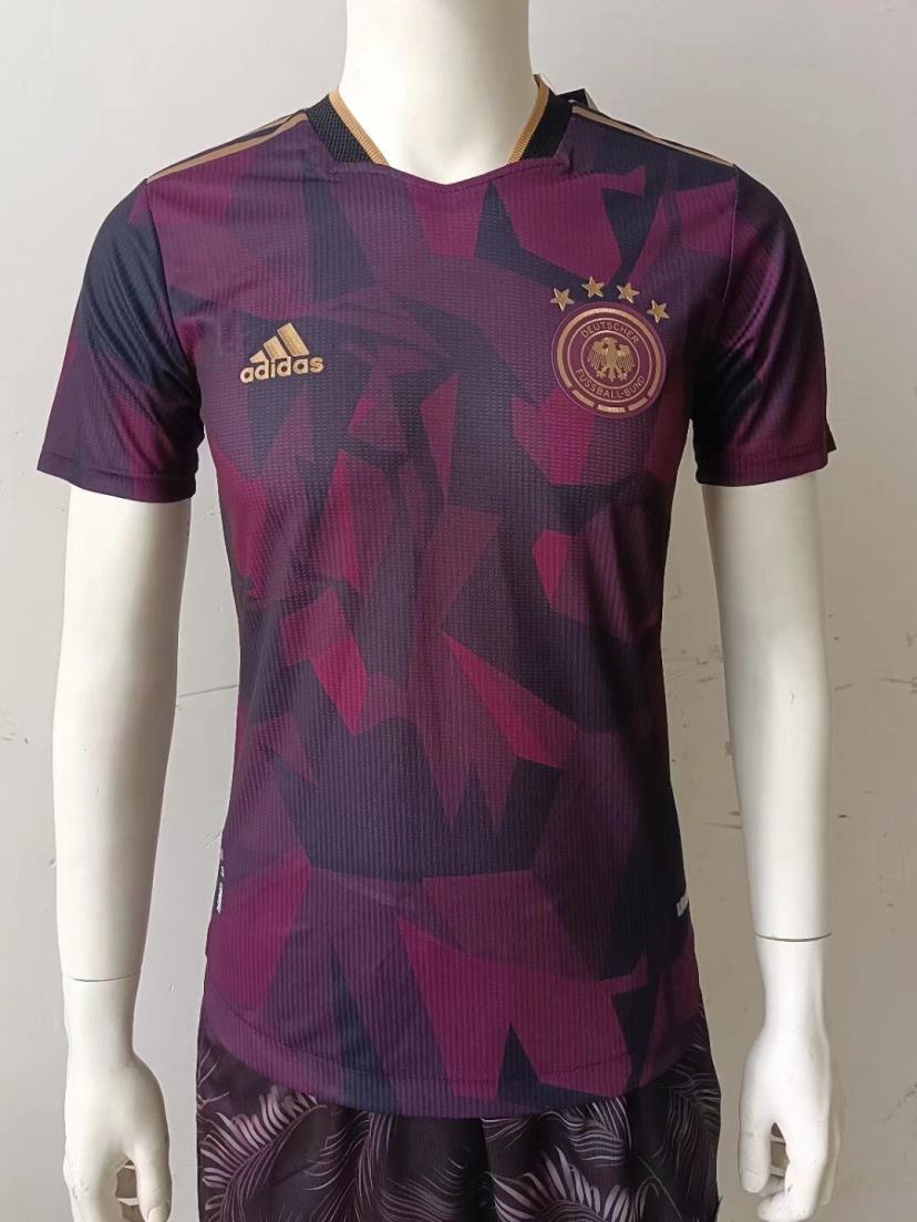 AAA Quality Germany 2022 Dark Red Training Jersey(Player)